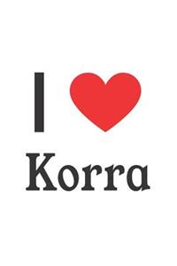 I Love Korra: Korra Designer Notebook
