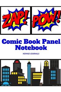 Comic Book Panel Notebook