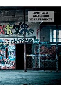 Graffiti Academic Year Planner 2018 - 2019