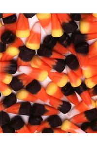 School Composition Book Dark Candy Corn Halloween Treats 130 Pages