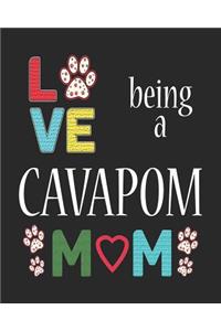 Love Being a Cavapom Mom