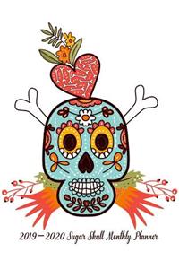 2019-2020 Sugar Skull Monthly Planner