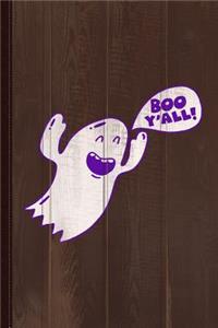 Boo Y'All Ghost Journal Notebook