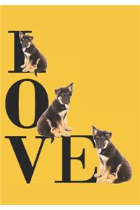 Love: Alsatians, 2019 Weekly Planner Weekly Planner /Engagement Book. This 12 Month Diary Contains a Week Per Page Including Weekly To-Do Lists Plus 2019 Personal Goals, Pages for Your Own Notes, Inspirational Quotes, Contacts Lists and a Calendar
