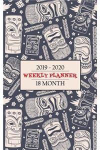 2019 - 2020 Weekly Planner, 18 Months