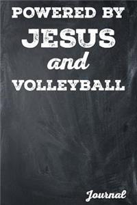 Powered by Jesus and Volleyball Journal