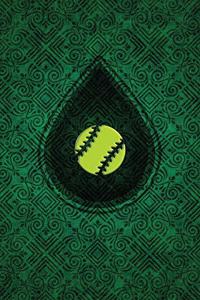 Monogram Baseball Notebook