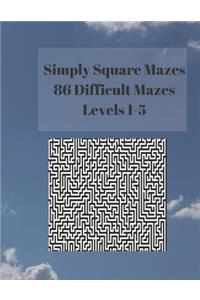 Simply Square Mazes