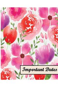 Important Dates