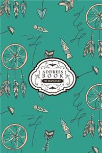 Address Book Dreamcatcher: Dreamcatcher Classic Address Book - Pocket Size (6x9 Inches)