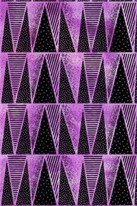 Bullet Journal Notebook Abstract Triangles Pattern 9