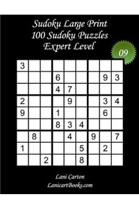 Sudoku Large Print - Expert Level - N°9