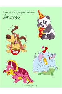 Livre de coloriage pour tout-petits Animaux 3 & 4