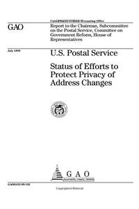 U.S. Postal Service: Status of Efforts to Protect Privacy of Address Changes