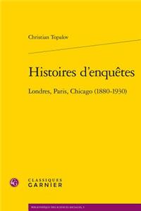 Histoires d'Enquetes