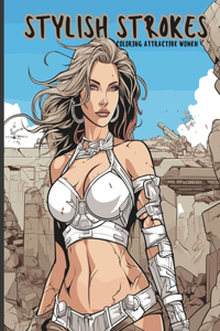 Stylish Strokes Coloring Attractive Women
