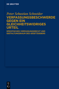 Verfassungsbeschwerde Gegen Ein Gleichheitswidriges Urteil