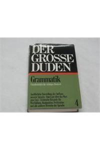 GRAMMATIK DUDEN VOL 04,