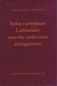 Initia carminum Latinorum saeculo undecimo antiquiorum. Supplementband