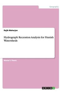 Hydrograph Recession Analysis for Finnish Watersheds