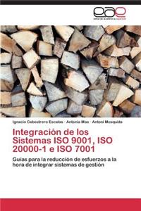 Integración de los Sistemas ISO 9001, ISO 20000-1 e ISO 7001