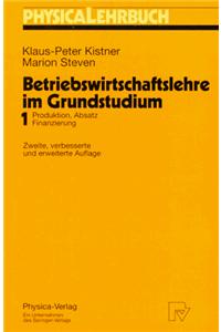 Betriebswirtschaftslehre Im Grundstudium 1