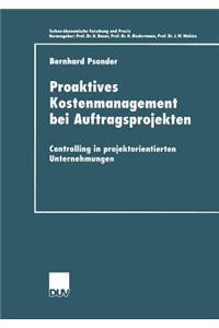 Proaktives Kostenmanagement bei Auftragsprojekten