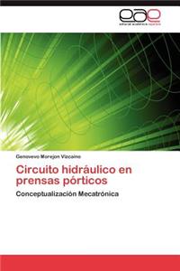 Circuito hidráulico en prensas pórticos