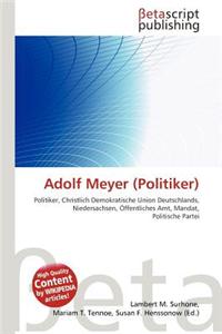 Adolf Meyer (Politiker)