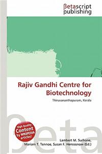 Rajiv Gandhi Centre for Biotechnology