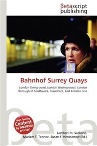 Bahnhof Surrey Quays