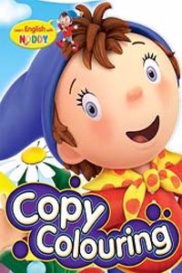 Learn English With Noddy : Copy Colouring