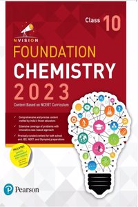 Pearson Nvision Foundation Chemistry Class 10 |School, JEE, NEET, Olympiad|NCERT Curriculum 2023 | Includes Digital Assessment & Video