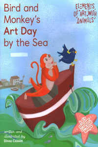 Bird and Monkey’s Art Day by the Sea