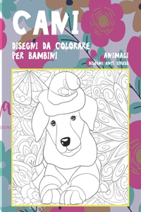 Disegni da colorare per bambini - Disegni Anti stress - Animali - Cani