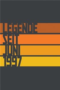 Legende seit Juni 1997