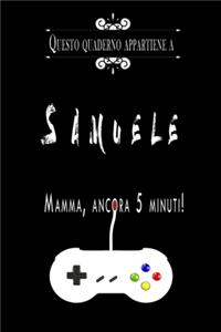 Questo quaderno appartiene a Samuele