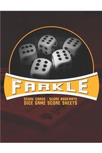 Farkle Scoring Sheet