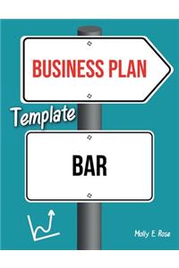 Business Plan Template Bar