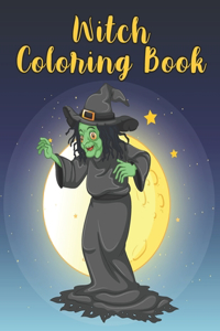 Witch Coloring Book