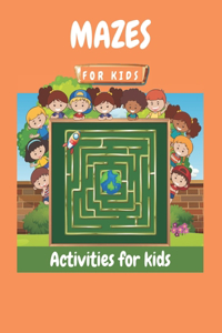 Mazes For Kids: Maze Games Fun Games For Kids To Play Mazes Simple Mazes Easy Mazes Brain Games For Kids Maze Puzzles
