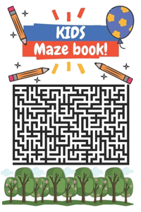 Kids Maze book