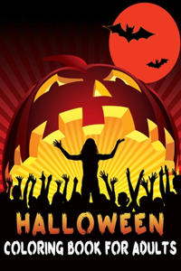 Halloween Coloring Book For Adults