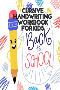 Cursive Handwriting Workbook For Kids