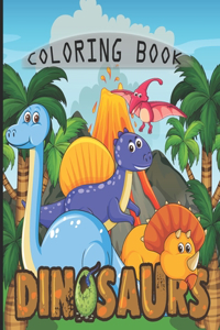 Dinosaur coloring book