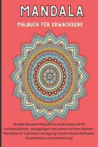 mandala Malbuch für Erwachsene