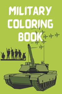 Military Coloring Book