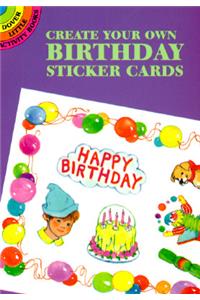 Create Your Own Birthday Sticker Ca