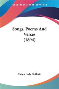 Songs, Poems And Verses (1894)