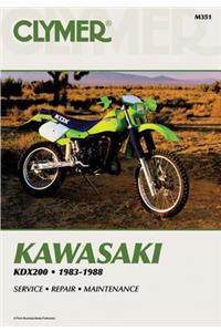 Clymer Kawasaki Kdx200, 1983-1988: Service, Rapair, Maintenance